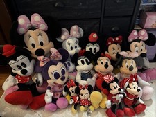 LOT OF 15 MINNIE MOUSE PLUSH DOLLS ALL DIFFERENT GREAT CONDITION DISNEY Store