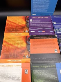 Sega Dreamcast Magazine Demo Discs Lot (10) CIB Tested And Working