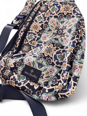 Vera Bradley Essential Sling Backpack Lisbon Medallion | eBay