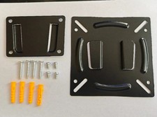 Universal TV Wall Mount Bracket VESA 75x75 100x100 for 12-24" LCD LED Monitor