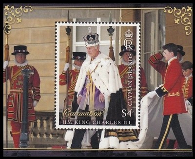 CAYMAN ISLANDS 2024 CORONATION KING CHARLES III ROYALTY