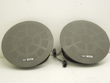 Audi A8 D2 Pair Bose Rear Shelf Speakers Light Grey Platinum 4D0035401C
