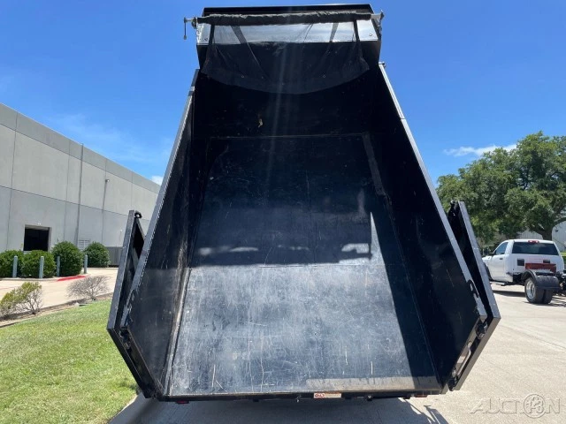 Isuzu NPR 2022 13 ft plataforma de volteo hidráulica 6,6 V8 sin CDL Landscape Ha Foto 4 de 4