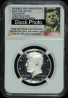 2014-P 50th Anniversary High Relief Silver Kennedy Half Dollar NGC PF-69 UC ER