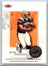 2001 Fleer Authority  Rudi Johnson 124 1245/1350