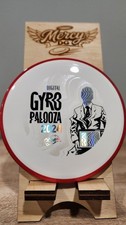Axiom Balance Prototype V1 Digital GYROPalooza 2024 Disc Golf Disc White/Red Rim
