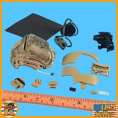 FSB Alpha Team Leader R - Airframe Helmet Set - 1/6 Scale Part - Easy Simple 