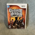 Guitar Hero III 3 Legends of Rock ( Nintendo Wii)  W/ Manual & Case WORKS
