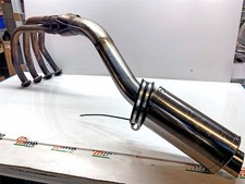 2002 Kawasaki Ninja ZX6R ZX636 Full Exhaust System & Stubby Silencer - 391781350