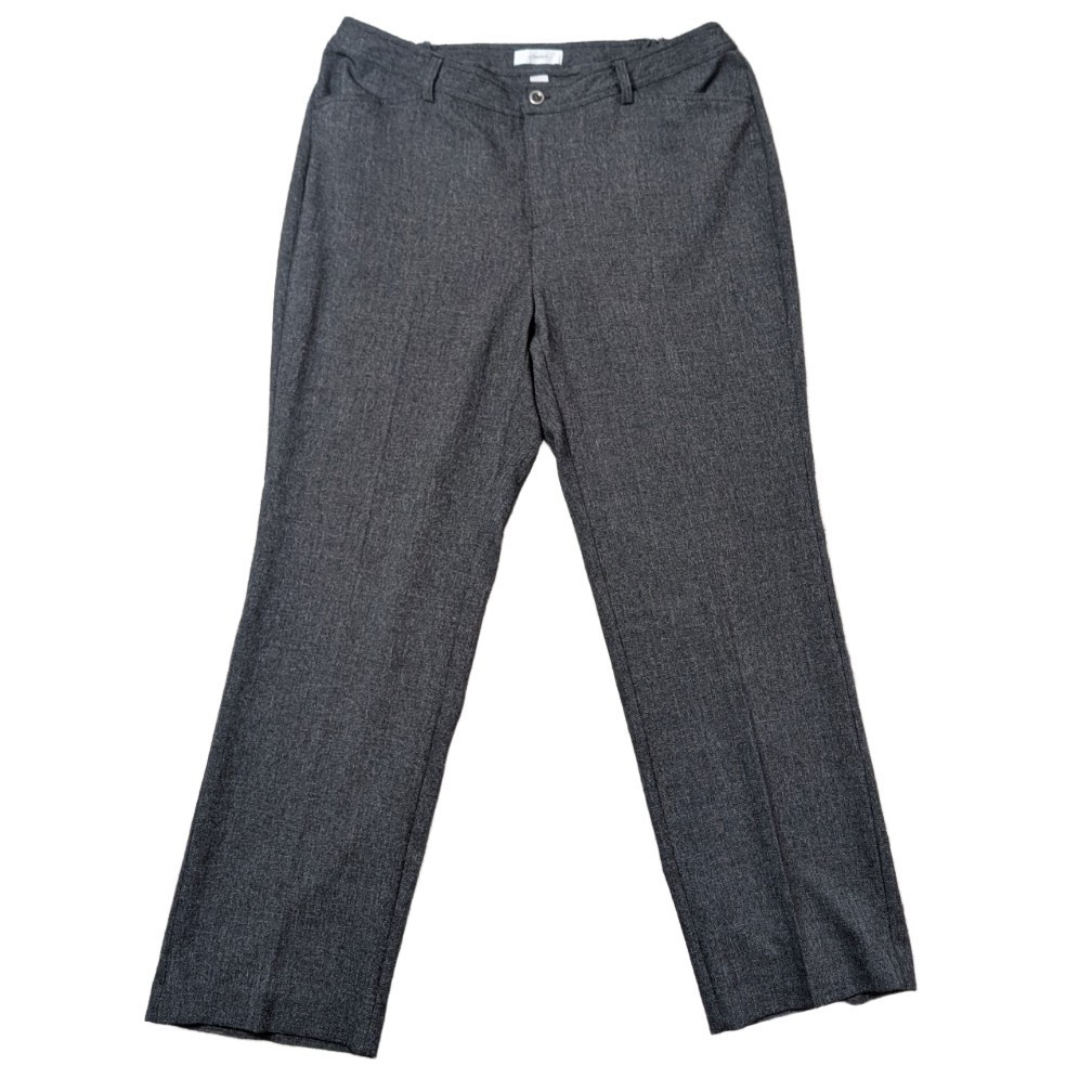 CJ Banks Women's Dress Pant Size 18W Elastic Waist