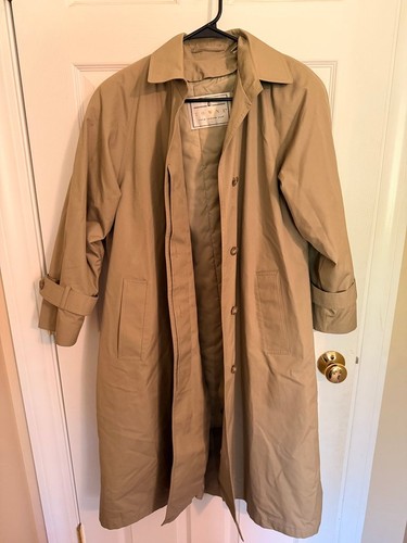 Towne from London Fog Beige Trench Coat