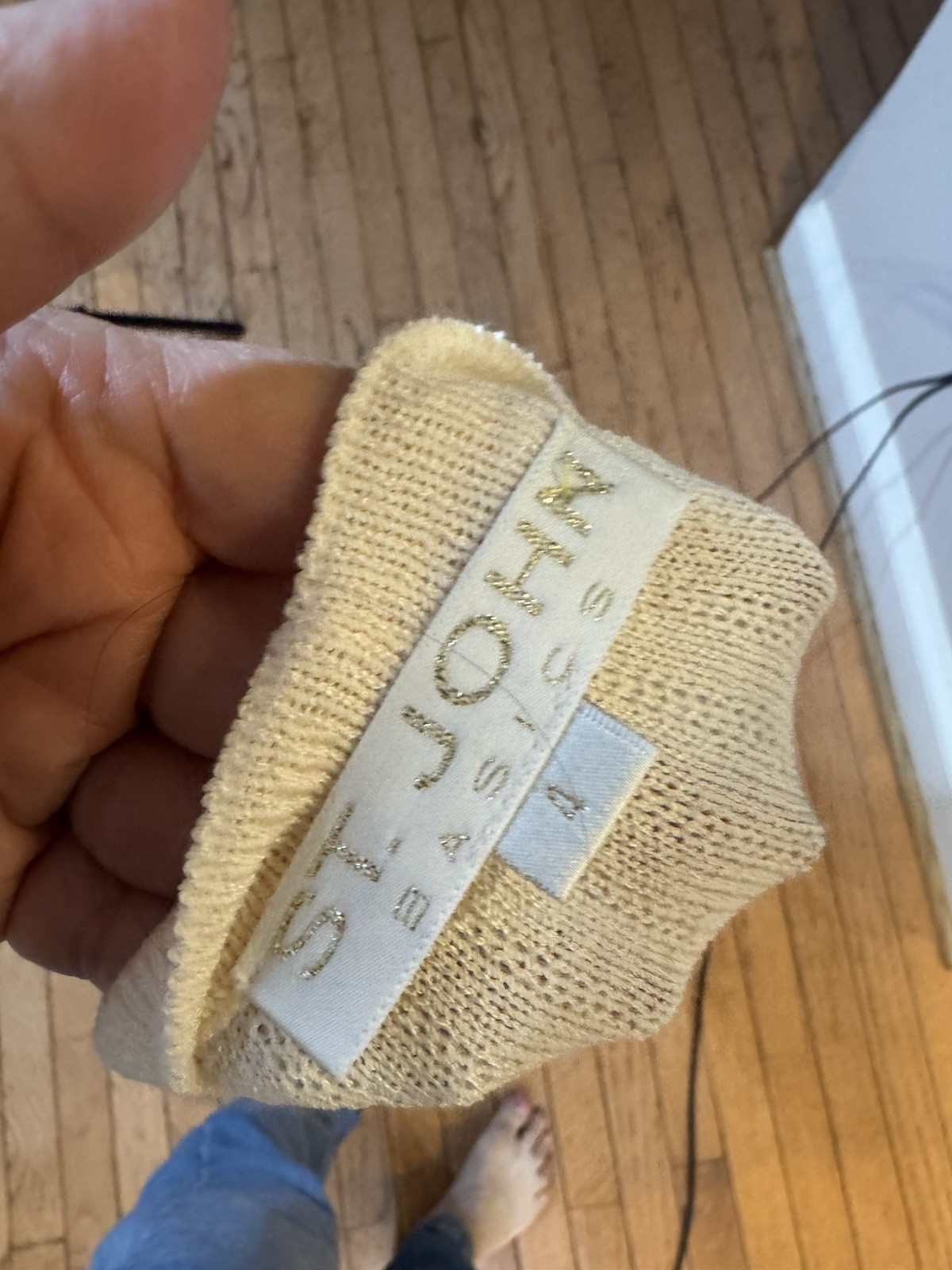 St John BASIC Cream Tweed Wool Jacket Womens (JO1… - image 6