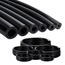 5pcs 5ft 456810mm Car Automotive Silicone Vacuum Tubing Hose Line Kit Black 5pcs 5ft 456810mm Car Automotive Silicone Vacuum Tubing Hose Line Kit Black