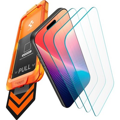 3x Schutzglas für iPhone 17 Pro Spigen Displayschutzglas Hartglas Handyglas Glas