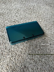 Nintendo 3DS Aqua blue,  region free / Charger SD card from US, CFW Luma 3DS