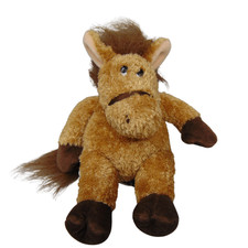 Russ Berrie Cassidy Horse Plush Stuffed Animal 6 Inch Brown Toy