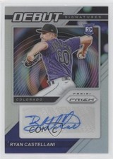 2021 Panini Prizm Debut Signatures Silver Ryan Castellani #DS-RC Auto 0bt4