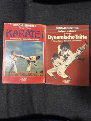 Karate Budo Bibliothek Falken Verlag Kampfkunst Bücher 2er Set
