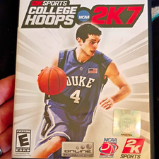 2K Sports College Hoops 2K7 PS2 Online Play Rated E NTSC-U/C Basketball