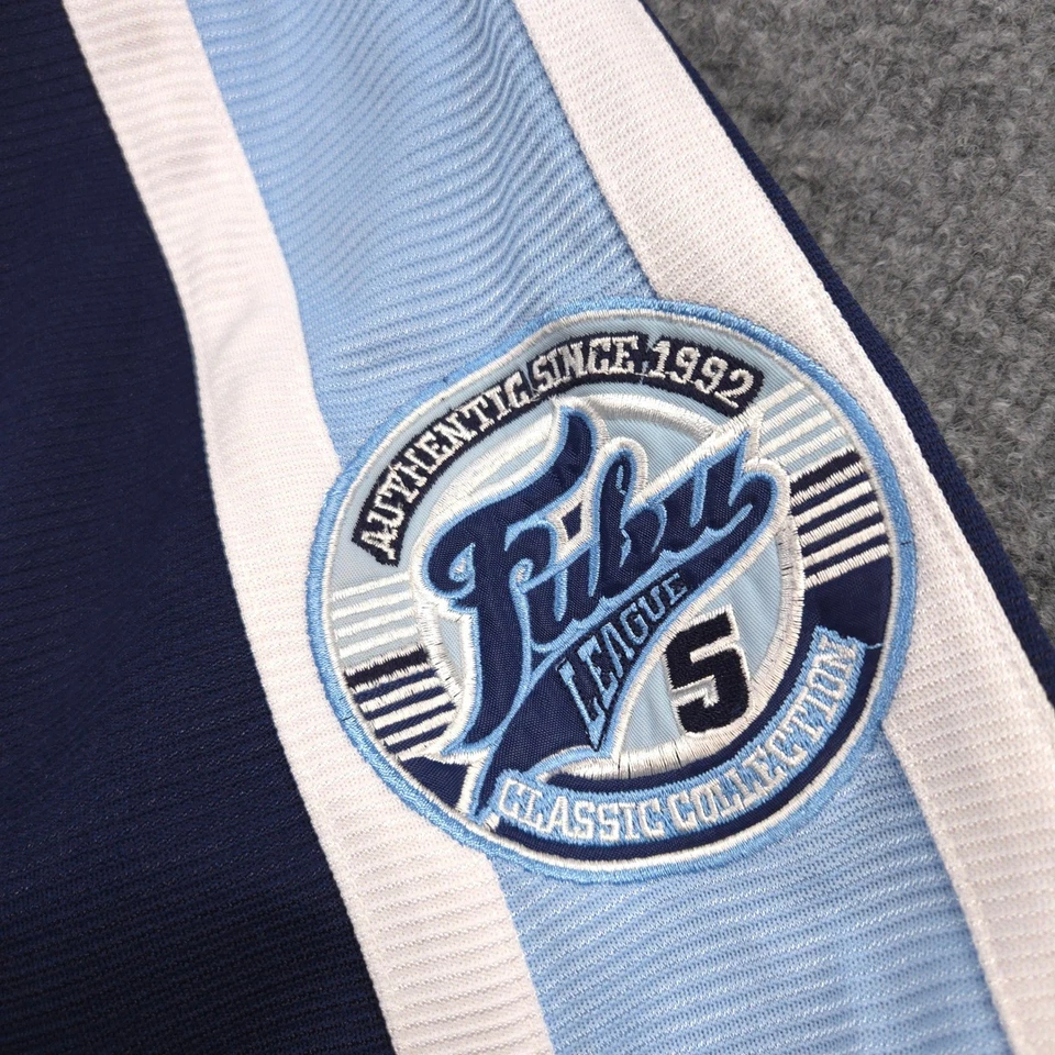 Camiseta de béisbol vintage FUBU para hombre XL azul 05 colección Champions Hip Hop Y2K Foto 4 de 4