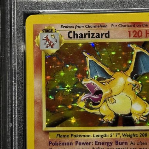 1999 Pokémon Charizard 4/102 Holo Base Set Unlimited WOTC Vintage Card PSA 6 MT - Picture 6 of 19