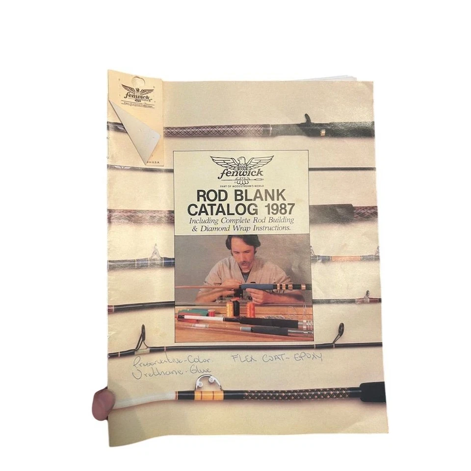 Fenwick Feralite FL72-5F #10/84 raro vintage construido a medida para patos ilimitado Foto 4 de 4