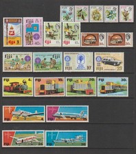 Oceania - Francobolli delle Fiji in perfette condizioni.