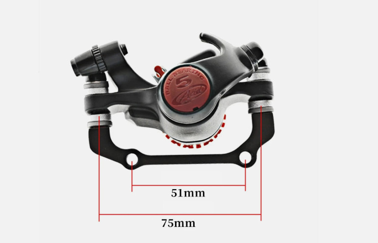 SRAM Avid BB5 Mountain Bike Freno a Disco Meccanico Pinza Anteriore/Posteriore 160mm Rotore foto 3