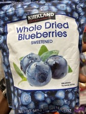 Kirkland Signature Whole Dried Sweetened Blueberries 20 oz