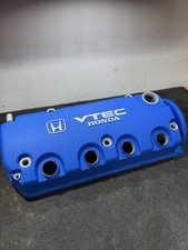 Oem 92-00 Honda Civic Valve Cover Vtec D16 D15 D16z6 D16y8 Sohc - Wrinkle Blue