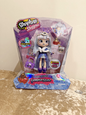 Shopkins Shoppies Gemma Stone Puppe Figur Spielzeug Selten Sammlerpuppe Neu Versiegelt