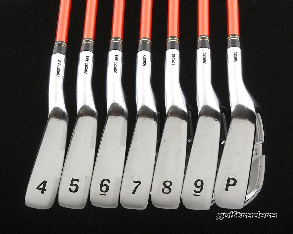 Maruman Conductor LX Forged Irons 4-PW Graphite Stiff Flex +0.5" Longer L3486 - image 4 of 4