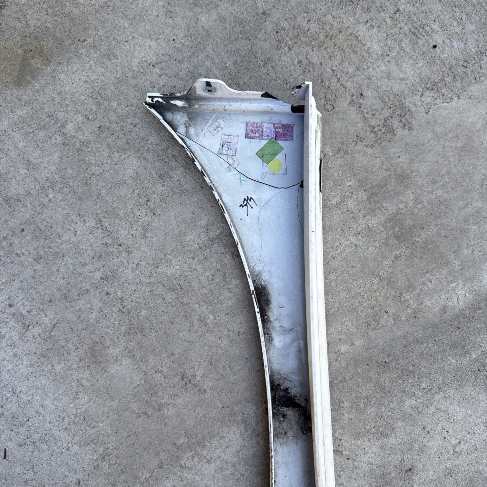 2018-2023 AUDI R8 V10 5.2L RH PASSENGER SIDE FENDER PANEL TRIM 4S0821106Y OEM
