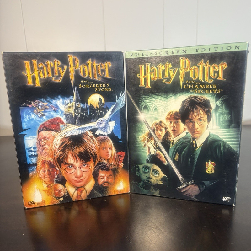 Harry Potter Sorcerer’s Stone and Chamber of Secrets Special Editions DVD Lot