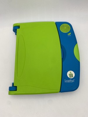 Vintage LeapFrog LeapPad Learning System Tested 2001 Blue & Green Powers On