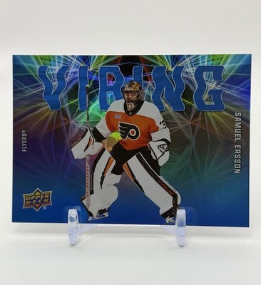 2025-26 Upper Deck Vibing #VB-5 Samuel Ersson NHL Philadelphia Flyers