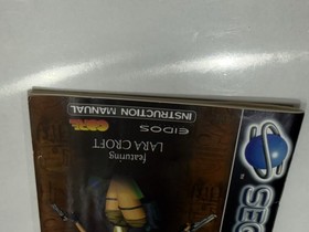 Tomb Raider Sega Saturn Game, Complete with Disc And Manual