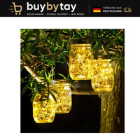 Solarlampen 30 Led Wetterfest HäNgend Lichterkette Garten AußEn Deko Patio