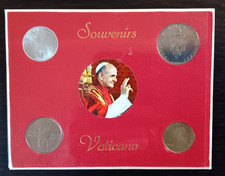 Vatikan M&uuml;nzset "Souvenirs Vaticano" Papst Paul VI neu & OVP