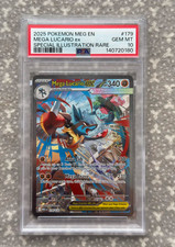 2025 POKEMON MEG EN-MEGA EVOLUTION #179 MEGA LUCARIO EX PSA 10