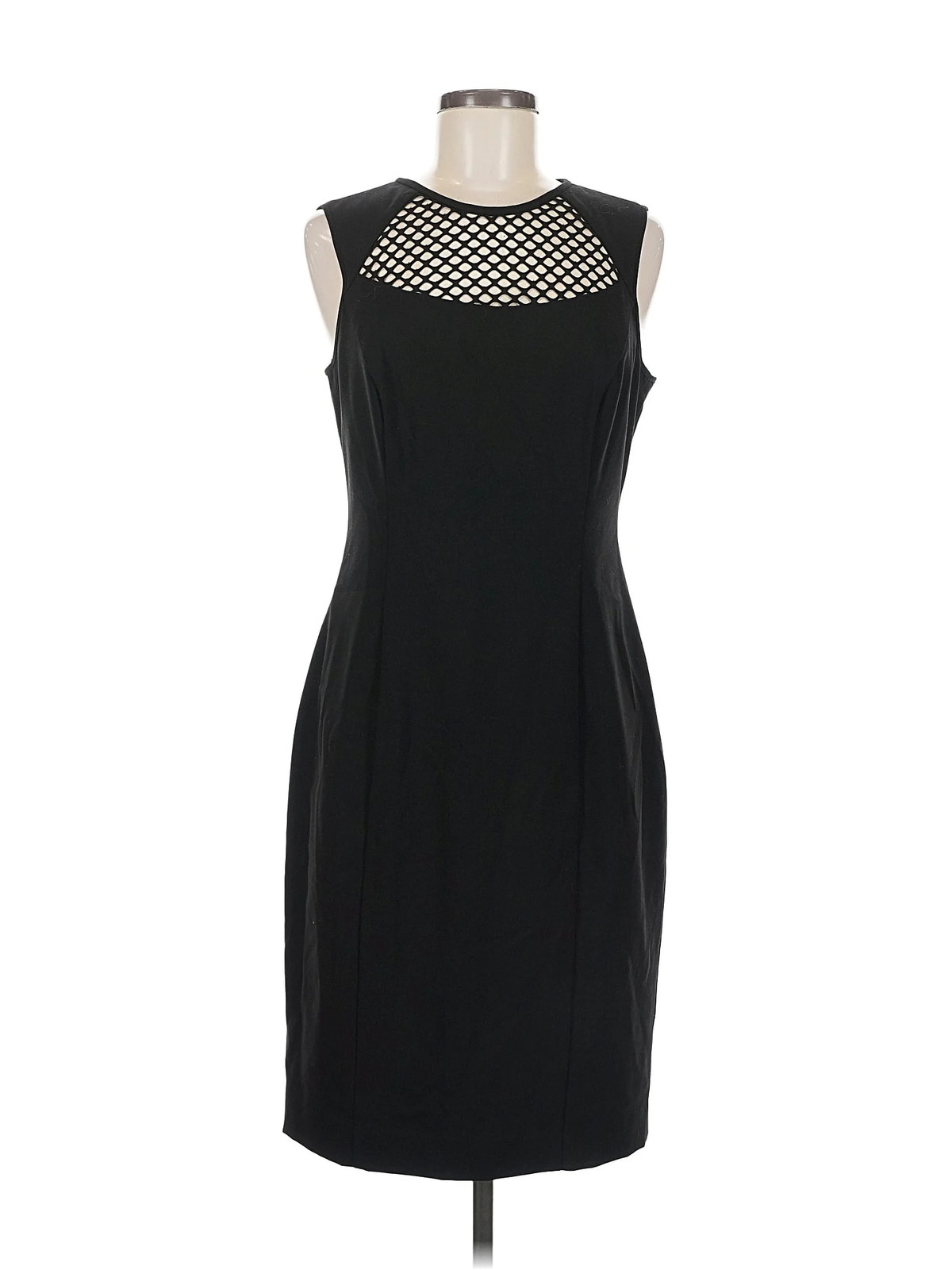 Calvin Klein Women Black Cocktail Dress 8