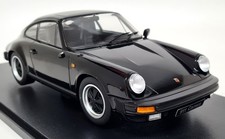 KK 1/18 Porsche 911 Carrera Coupe 1983 Black (MIRROR) Diecast Model Car