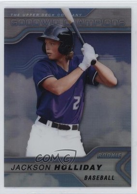 2023 Upper Deck Goodwin Champions Platinum Sky 85/99 Jackson Holliday #P20 04x2