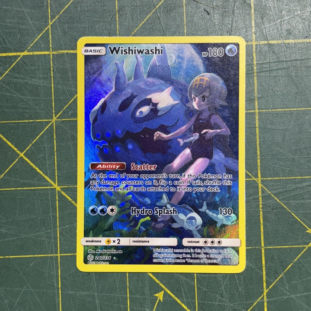 wishiwashi pokemon card price Wishiwashi 240/236 Sm-Cosmic Eclipse for sale