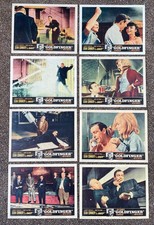 ORIGINAL Restored GOLDFINGER Lobby Card set (8) 1964 Sean Connery James Bond 007