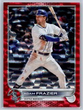 2022 Topps Update Red Foilboard #US60 Adam Frazier Seattle Mariners 040/199