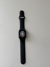 Apple Watch Gen 3 Series 3 38mm Space Gray Aluminum - Black Sport Band MQL12LL/A