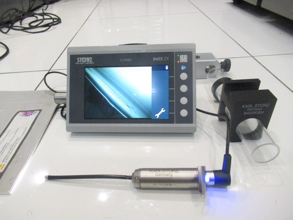 KARL STORZ C-MAC 8403-ZX VIDEO MONITOR+C-MAC S 8403 XSI IMAGER