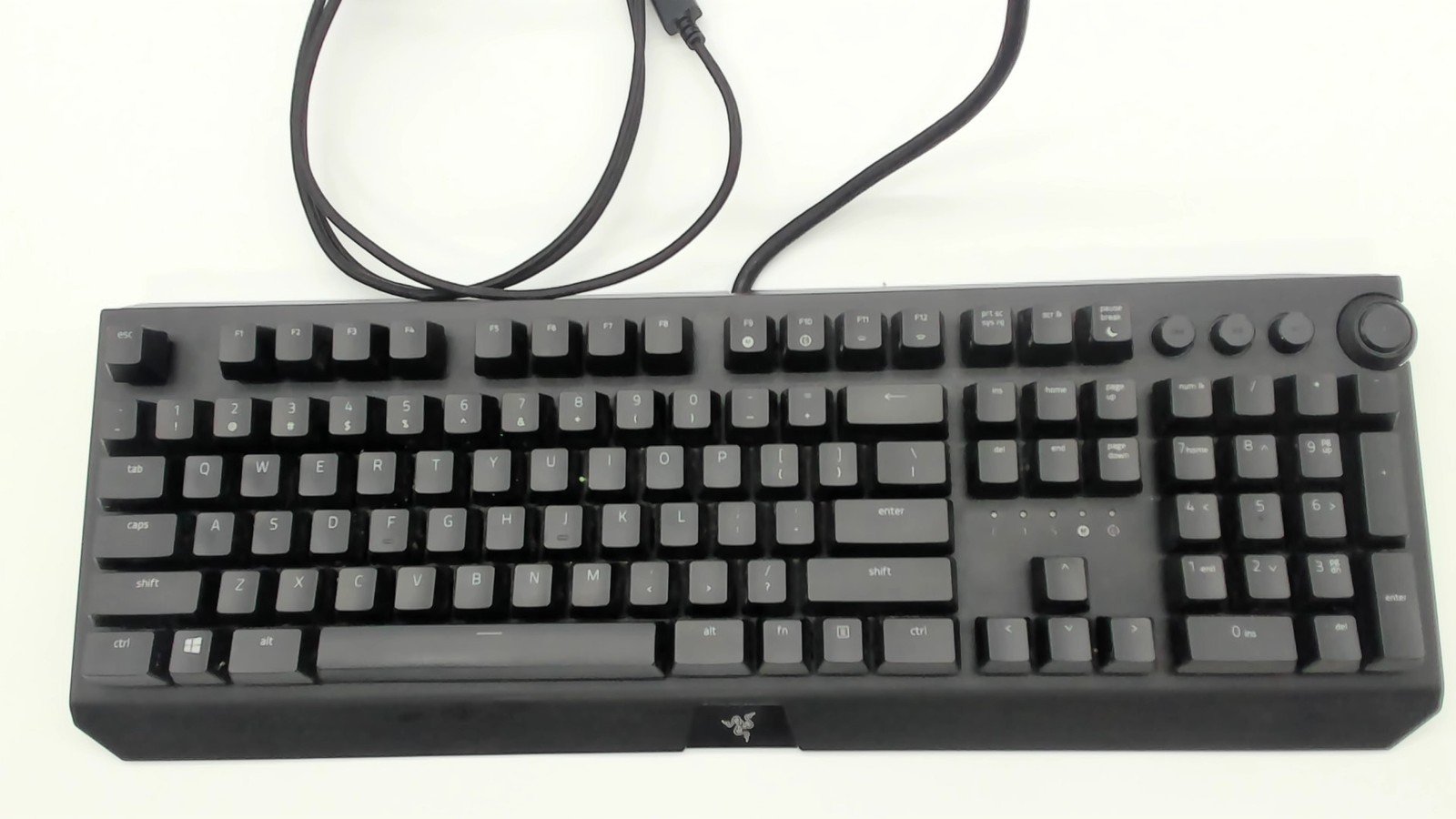 Razer BlackWidow Elite Keyboard Yellow Switches *BAD VOLUME 