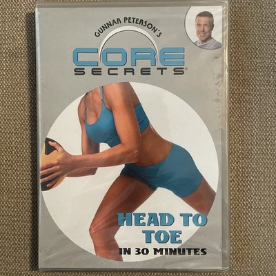 Gunnar Peterson's Core Secrets 4 Discs (2005 DVD) 3 Sealed